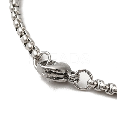 Non-Tarnish 201 Stainless Steel Pendant Necklaces LS-NJEW-H022-04P-1