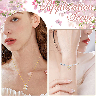18Pcs 6 Styles Rack Plating Brass Micro Pave Clear Cubic Zirconia Pendants KK-BBC0022-51-1