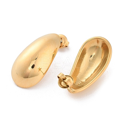 304 Stainless Steel Stud Earrings EJEW-H115-16G-1