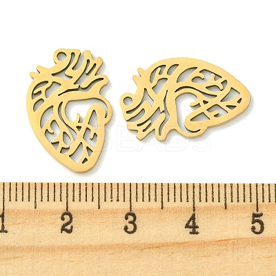 201 Stainless Steel Pendants STAS-U003-22G-1