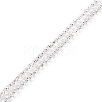 304 Stainless Steel Box Chains AJEW-JB01115-01-1