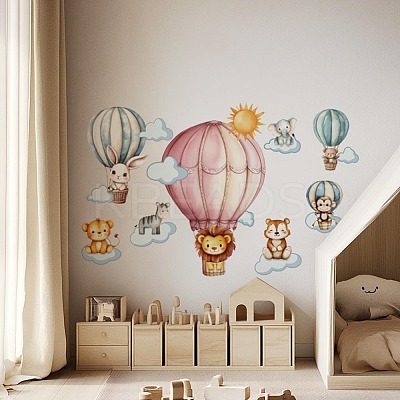 Translucent PVC Self Adhesive Wall Stickers STIC-WH0015-309-1