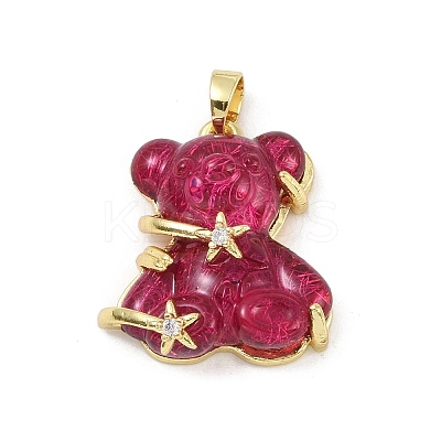 Rack Plating Brass Pendant KK-H476-03G-03-1