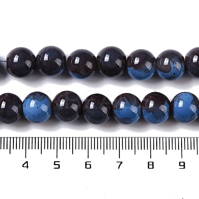 Baking Paint Glass Bead Strands GLAA-H031-01C-05-1