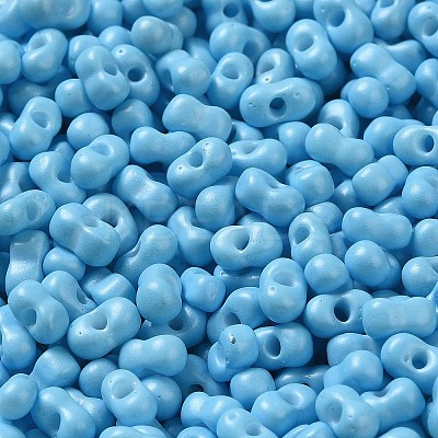Baking Paint Glass Seed Beads SEED-K009-01A-06-1