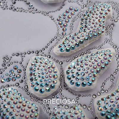 Preciosa® Crystal Hotfix Flatback Stones Y-PRC-HSS6-50540-1