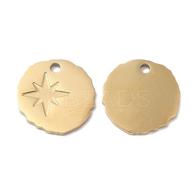 Ion Plating(IP) 316L Surgical Stainless Steel Charms STAS-H213-87G-1