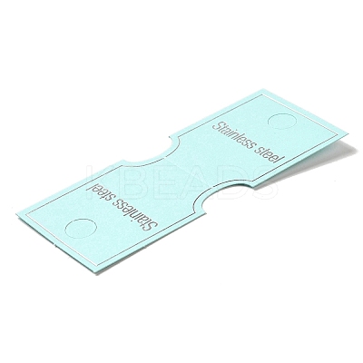 Folding Paper Display Card with Word Stainless Steel CDIS-L009-04-1