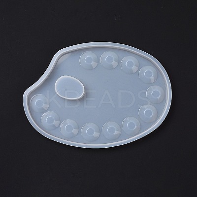 DIY Painting Palette Silicone Molds DIY-K058-07-1