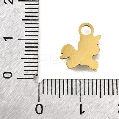 304 Stainless Steel Enamel Charms STAS-K263-88G-1