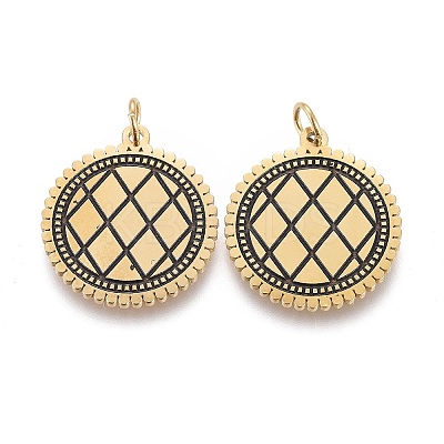 316 Surgical Stainless Steel Pendants STAS-I164-014G-1