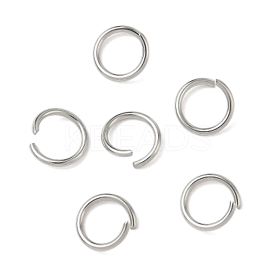 304 Stainless Steel Open Jump Rings LS-STAS-Z150-01E-P-1