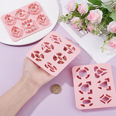 3Pcs 3 Styles ABS Plastic Molds DIY-ME0002-47-1