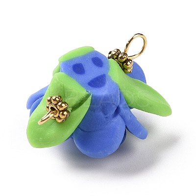 Handmade Polymer Clay Links Connectors PALLOY-JF00692-1