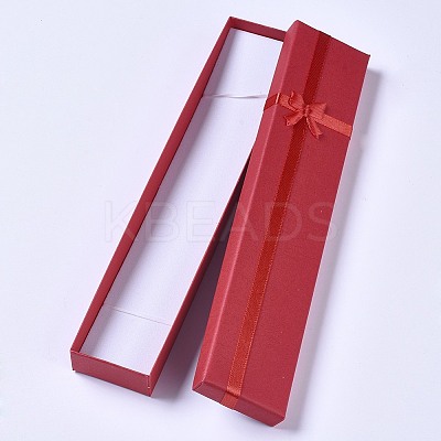 Cardboard Necklace Boxes LS-CBOX-WH0004-02A-1