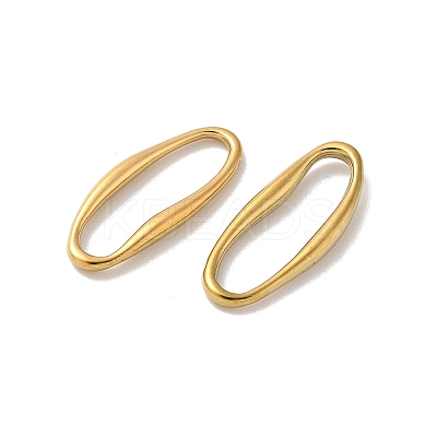 304 Stainless Steel Oval Linking Rings STAS-L300-010B-G-1