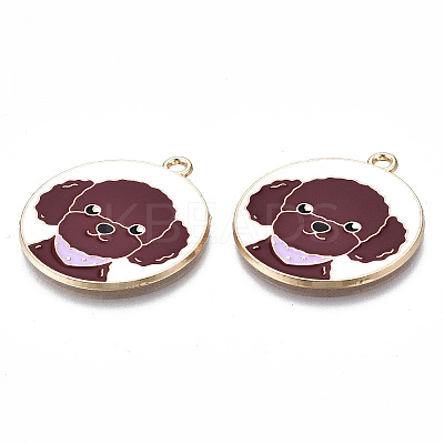 Eco-Friendly Alloy Enamel Pendants LS-X-ENAM-Q437-054B-NR-1