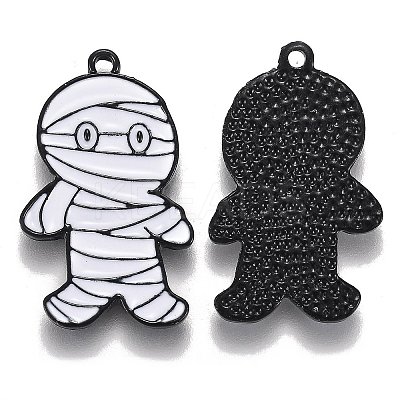 Halloween Theme Alloy Enamel Pendants LS-ENAM-J649-09B-1
