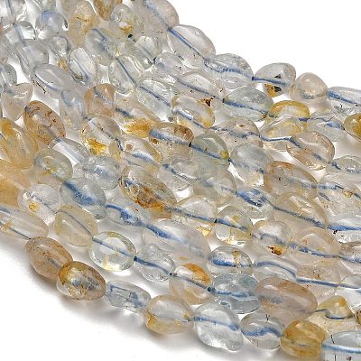 Natural Topaz Beads Strands G-D108-A04-03-1