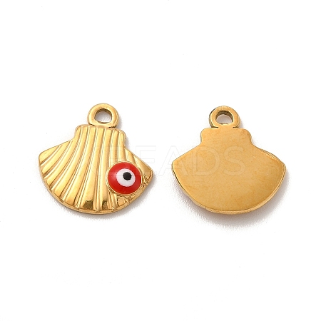 PVD Vacuum Plating 201 Stainless Steel Pendants STAS-J401-VF654-2-1