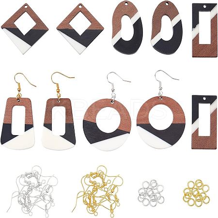 DIY Dangle Earring Making Kits DIY-OC0006-20-1
