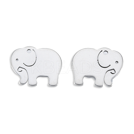 Non-Tarnish 201 Stainless Steel Charms STAS-N098-126P-1