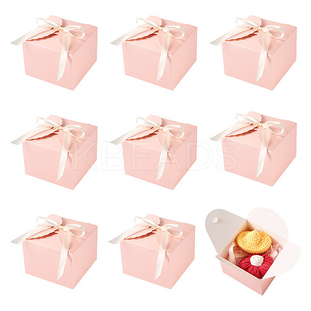 10Sets Square Paper Gift Boxes CON-TA0001-11B-1