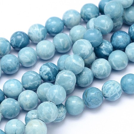 Natural Gemstone Beads Strands G-L367-01-8mm-1