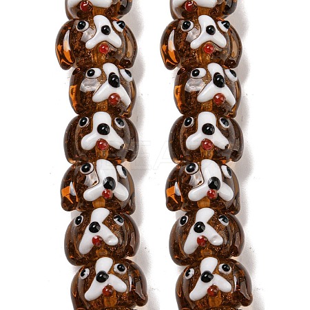 Handmade Lampwork Beads Strands LAMP-L079-03-1