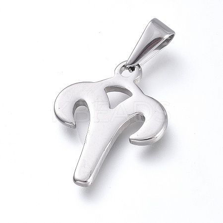 Non-Tarnish 304 Stainless Steel Pendants LS-STAS-L210-06C-P-01-1