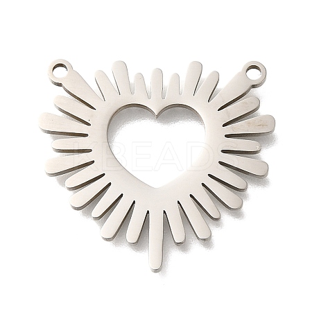 Anti-Tarnish 201 Stainless Steel Pendants STAS-B076-01P-04-1