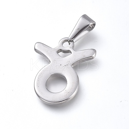 Non-Tarnish 304 Stainless Steel Pendants LS-STAS-L210-06F-P-01-1