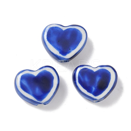 Handmade Porcelain Beads X-PORC-P031-03D-1