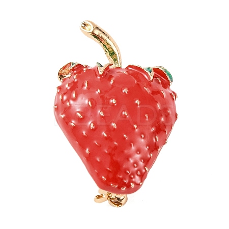 KC Gold Plated Alloy Fruit Brooches LS-JEWB-L017-02KCG-01-1
