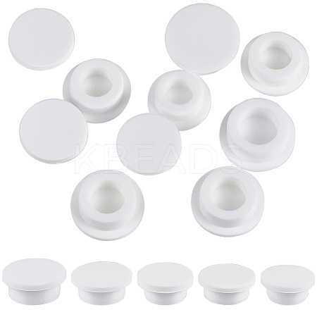 10Pcs 5 Styles Silicone Hole Plug Waterproof Plug AJEW-GF0007-93-1