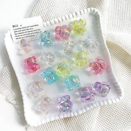 Opaque Acrylic Beads OACR-N137-05-1
