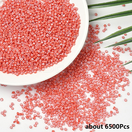 200G Opaque Colours Seep Glass Seed Beads SEED-FYW0003-14D-1