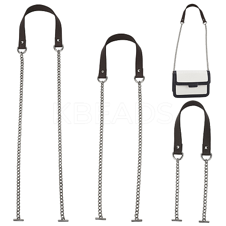 3Pcs 3 Styles PU Leather Bag Straps FIND-WR0009-99C-1