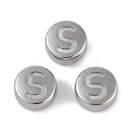 Anti-Tarnish 304 Stainless Steel Beads STAS-L082-019S-P-1