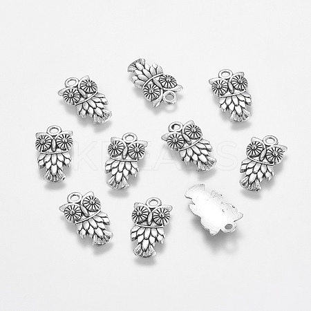 Tibetan Style Alloy Pendants LS-TIBEP-0639-AS-FF-1