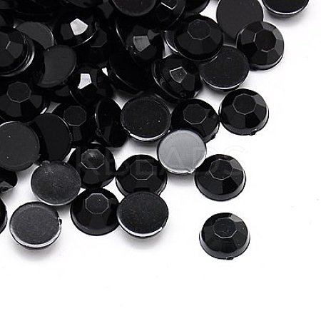 Imitation Taiwan Acrylic Rhinestone Cabochons GACR-A002-4mm-18-1