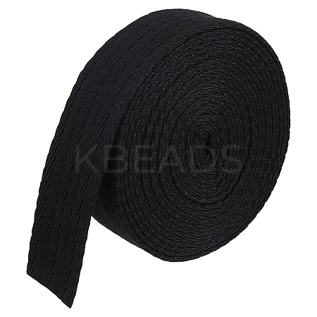 5 Yards Polycotton Ribbon OCOR-WH0045-24A-1