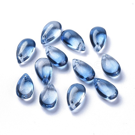 Transparent Glass Charms LS-X-GLAA-O017-01G-1