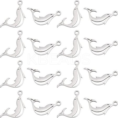 201 Stainless Steel Laser Cut Pendants STAS-UN0034-61-1