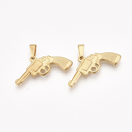 304 Stainless Steel Pendants LS-STAS-T045-31G-1