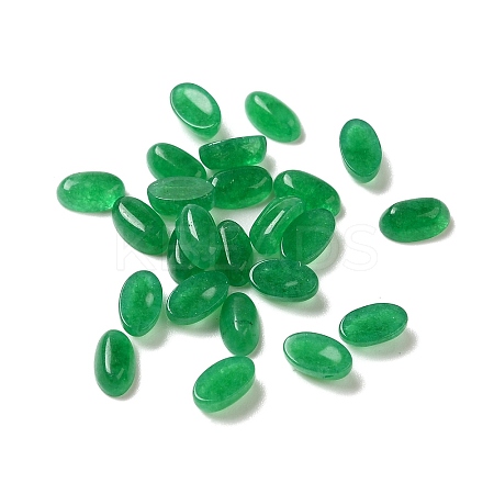 Natural White Jade Dyed Cabochons G-F772-01A-02-1