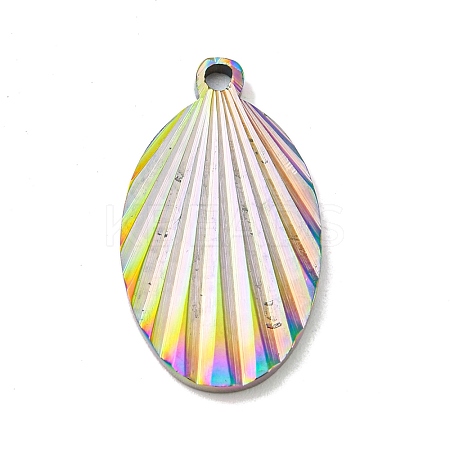 Ion Plating(IP) 304 Stainless Steel Pendants STAS-D025-05M-01-1