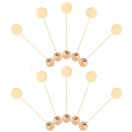 40Pcs Zinc Alloy Lapel Pins FIND-SC0017-18B-1