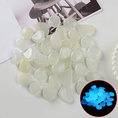 Resin Luminous Glow in the Dark Pebbles Stone PW-WG30806-03-1