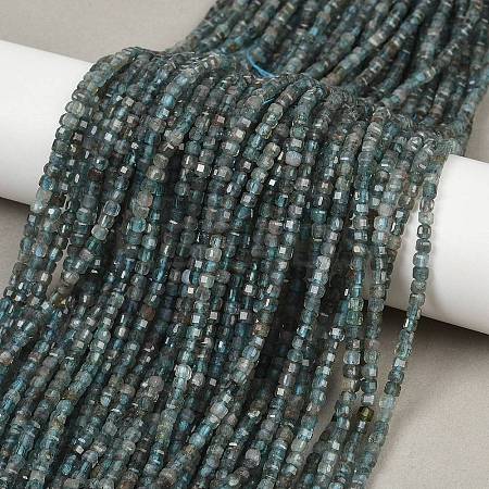 Natural Apatite Beads Strands G-RM241221-M2-1
